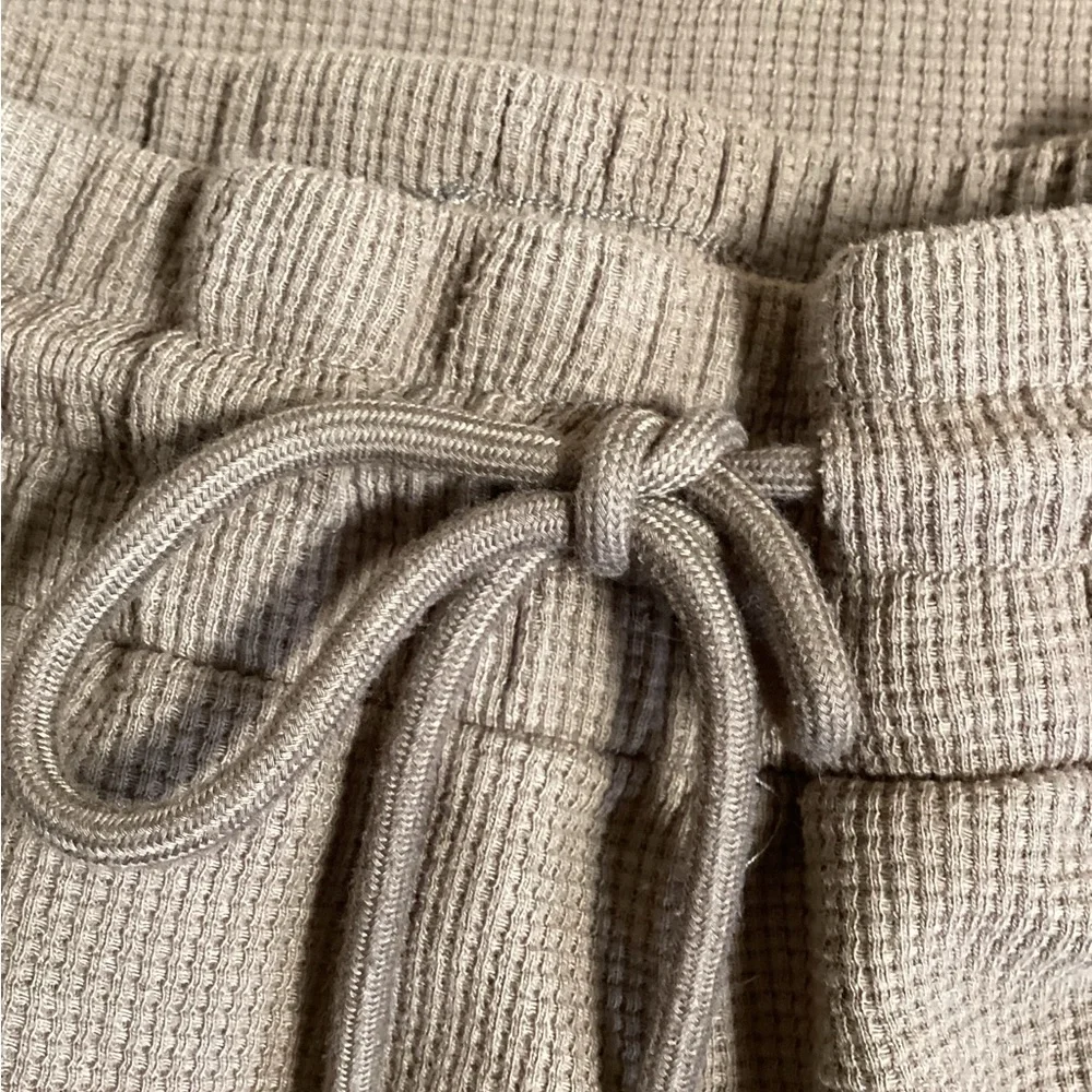 2pc SummerWomen Crop Top/shorts Cocoa brown sz L - Picture 6 of 12